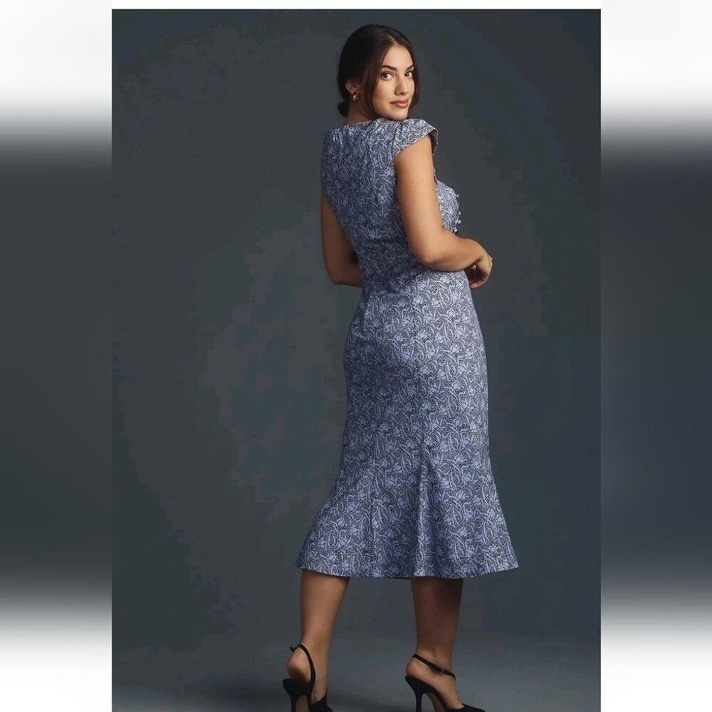 Anthropologie The Cecily Fit & Flare Sweetheart Dress Maeve Women's  Size 1X NWT - Picture 4 of 14